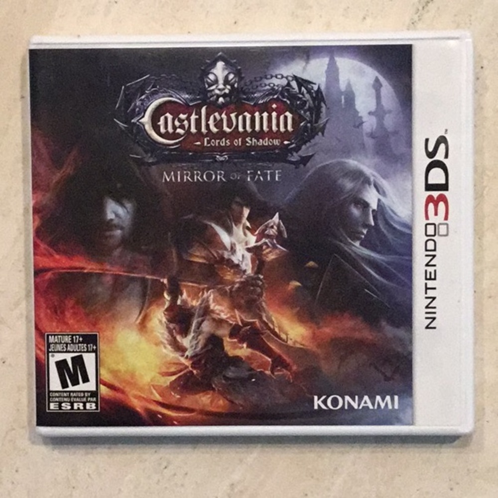 Castlevania Lords Of Shadow Mirror Of Fate Nintendo 3DS Game Authentic